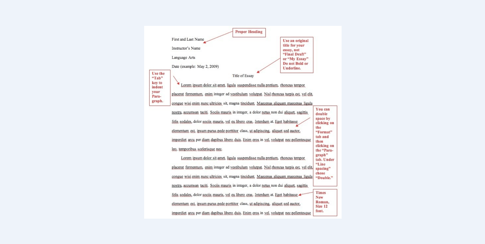 Your Complete Guide To Mla Format Paper With Citation Requirements