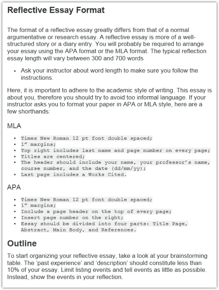 REFLECTIVE PAPER OVERVIEW What is reflective